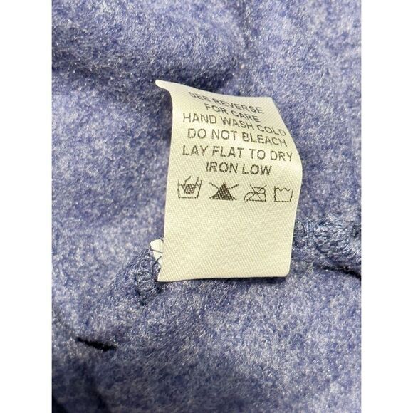 White Birch Women's‎ Brushed Oversize V Neck Long Sleeve T-Shirt Blue Size Small - Picture 11 of 11